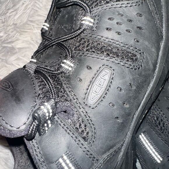 Keen Atlanta Cool II (Steel Toe) men’s size 7 EE Hiking workwear black retails $ - Picture 6 of 8